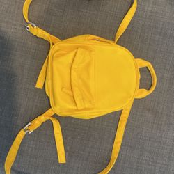 Girls Mini Yellow Forever 21 Backpack