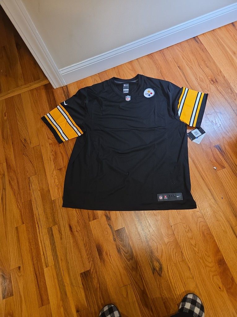 Black NIKE Pittsburgh Steelers NFL Jersey 3XL New