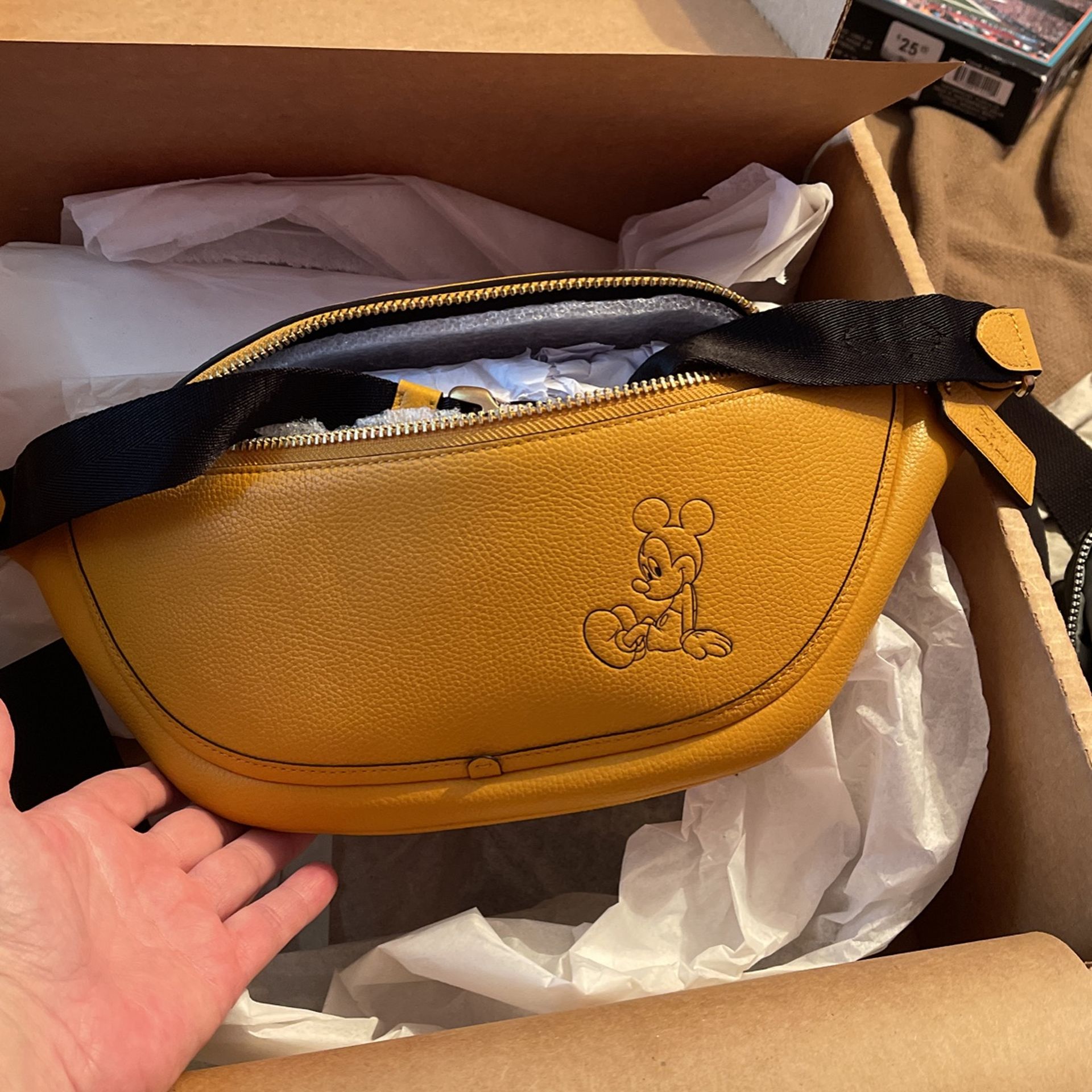 Coach mickey store sling bag