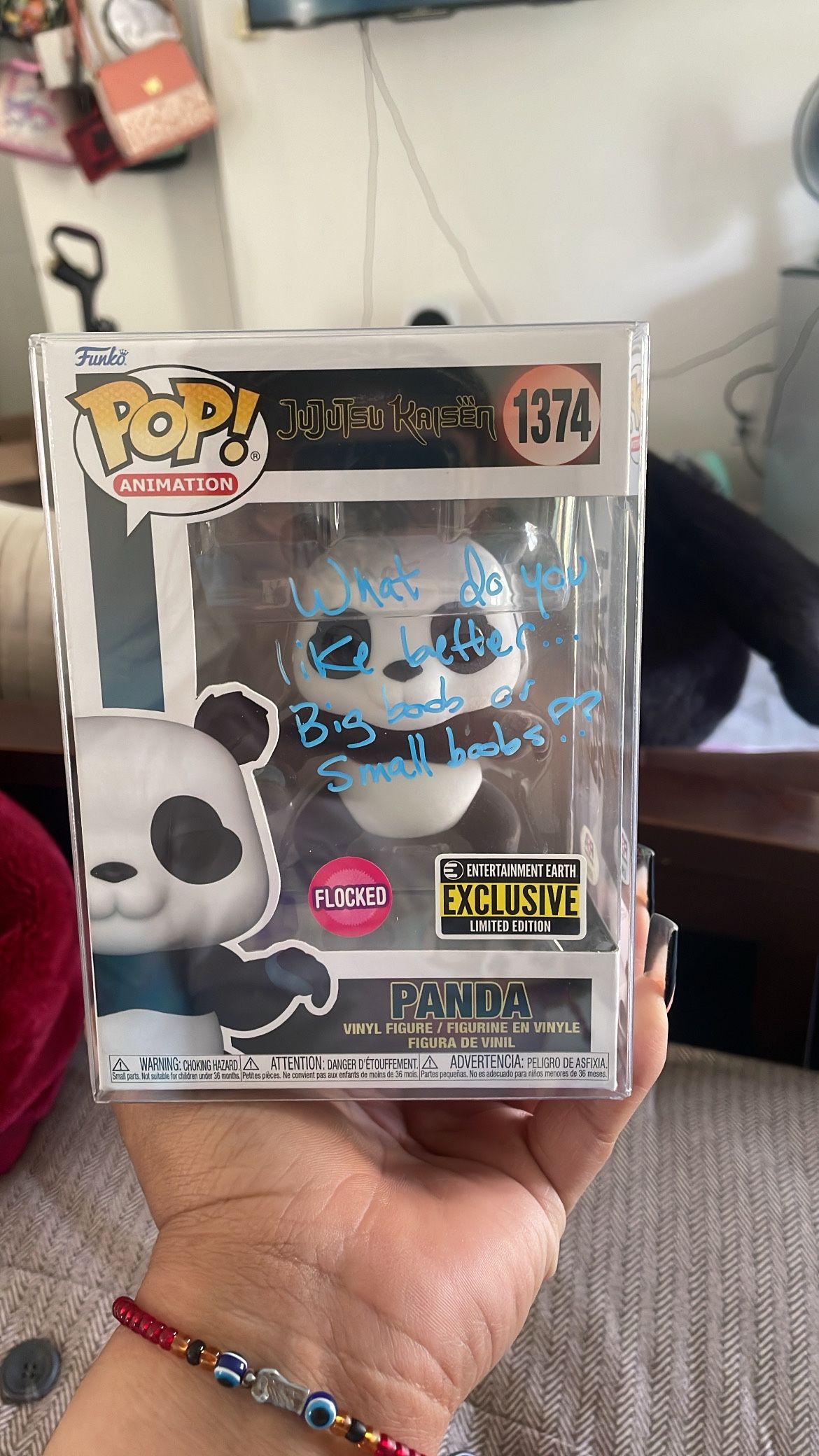 Autographed Panda Jujutsu Kaisen Pop