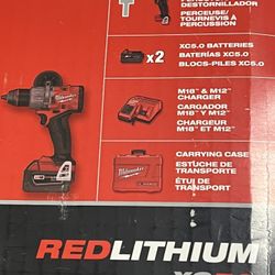 Milwaukee Hammer Drill Kit 