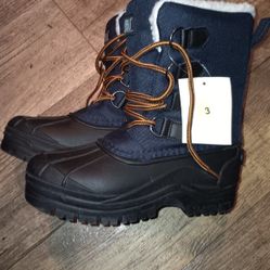 New Khombu Rain/Snow Boots Kids 3