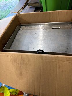 Stainless Steel Flat Top Griddle Pan