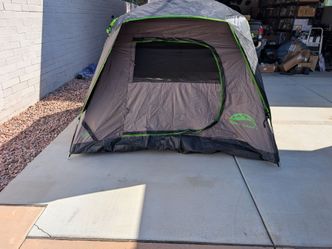 Happy Travel Camping Tent, 4/6 Person Dome Tents for Camping with Rainfly
