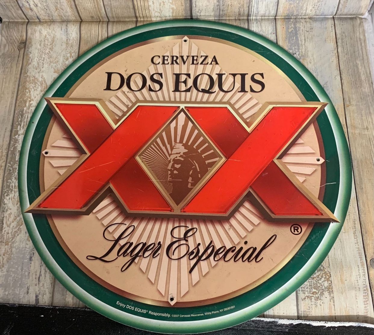 Dos Equis Sign