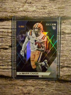 Ja'Marr Chase Recon LSU Football Card