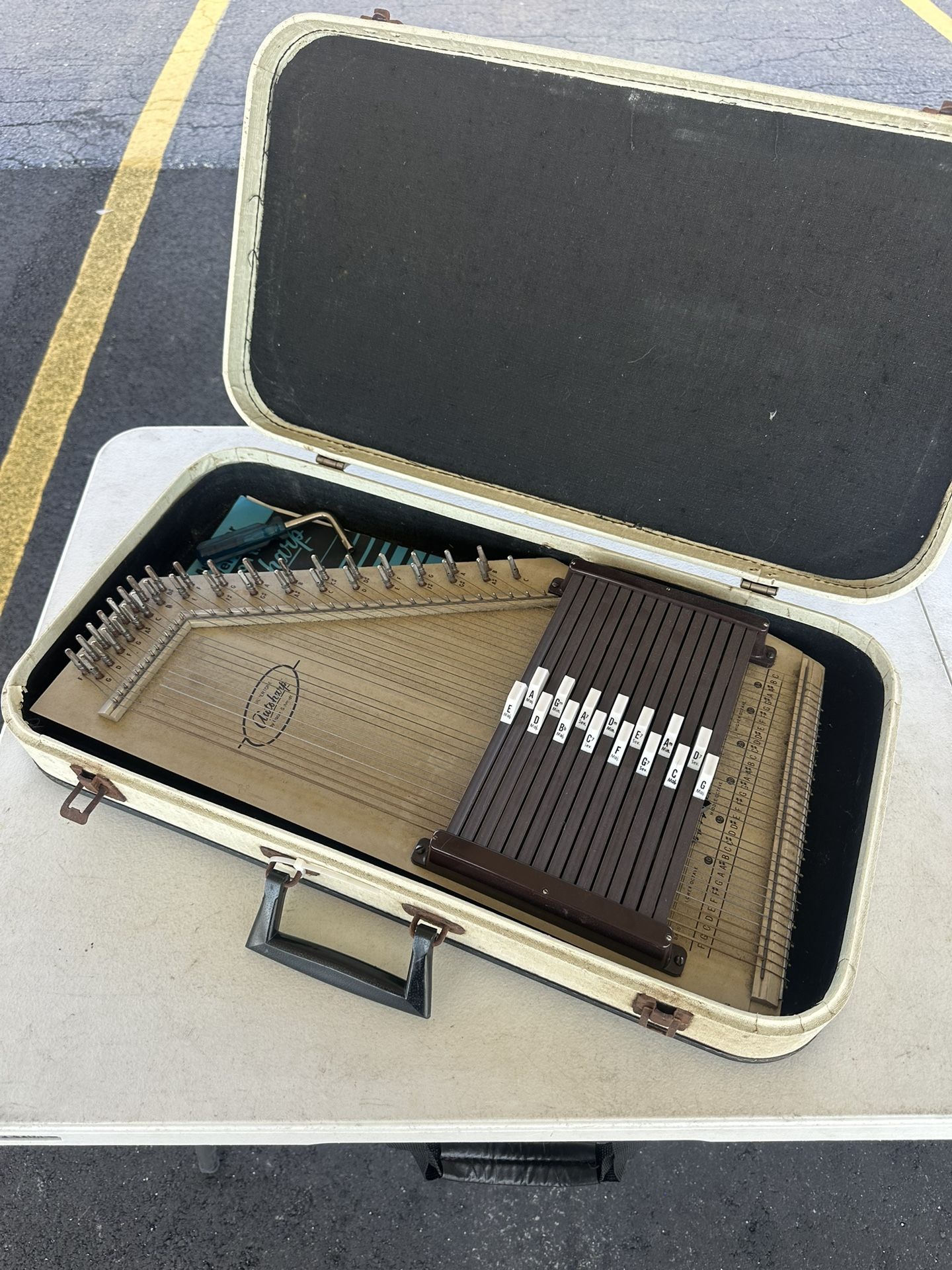 Autoharp Oscar Schmidt Silvertone Vintage 1960's Vintage Silvertone