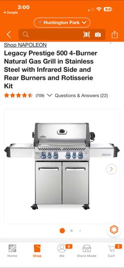 Napoleon  Legacy Prestige 500 4-Burner Natural Gas Grill