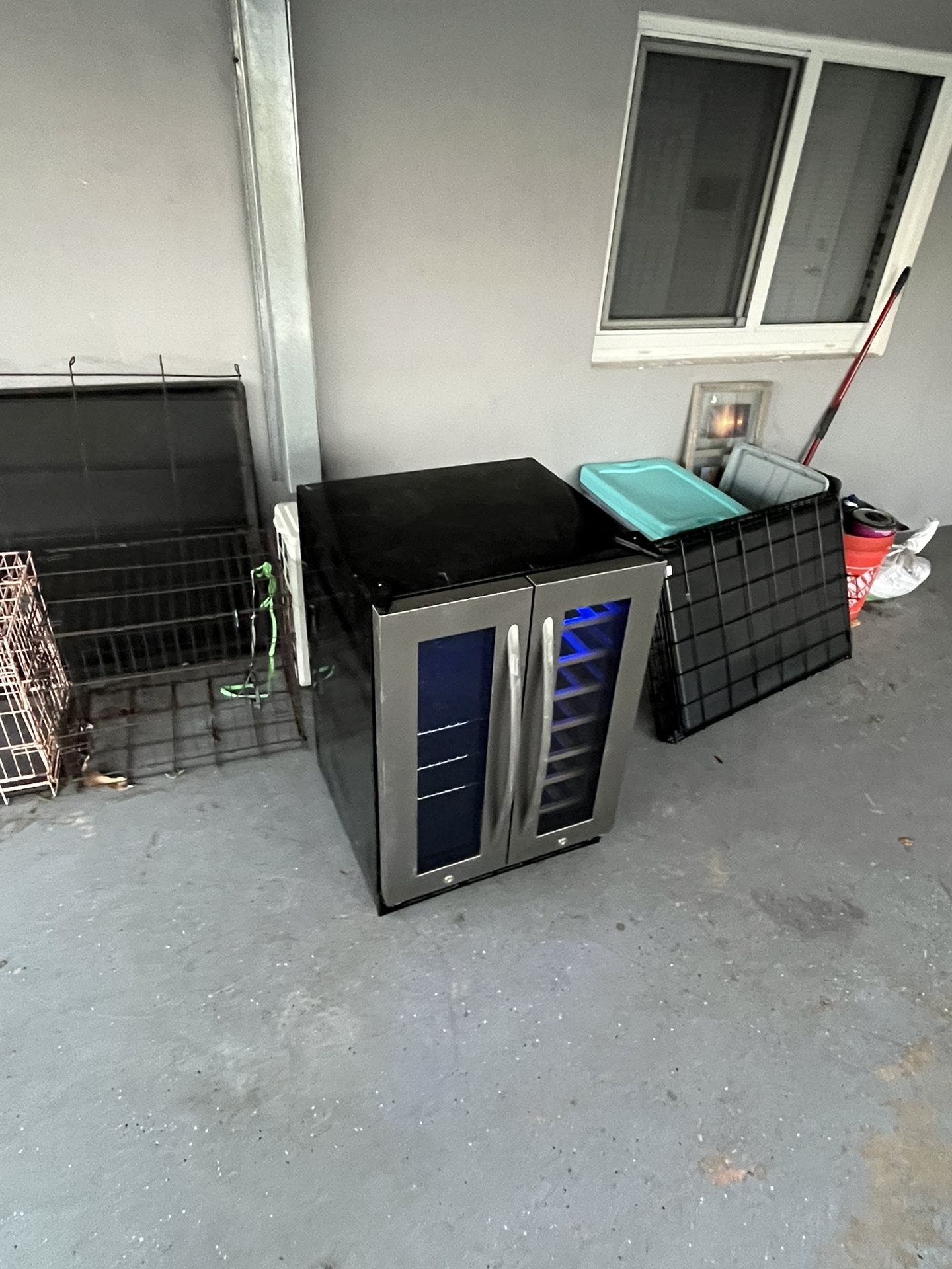 Stainless Steel Dual Zone Wine Refrigerator