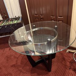 High top Glass Table $75