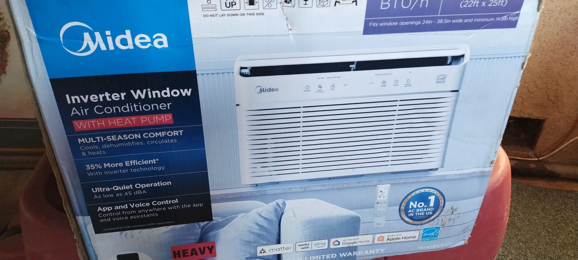 12000 BTU Inverter AC And Heater