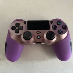 PS4 Controller Rose Gold