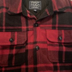 American Eagle Red Plaid Jacket