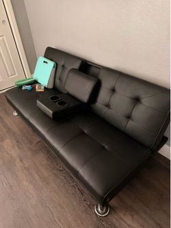 Black couch