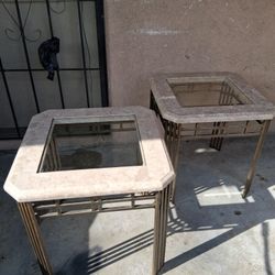 2 End Table No Cracks Or Scratches