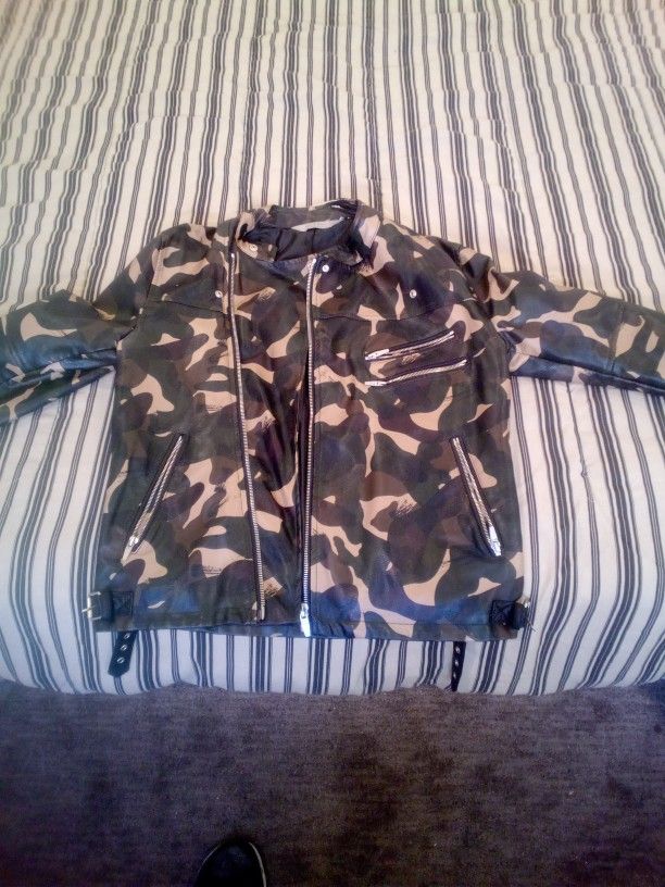 Zara Man Camo Jacket