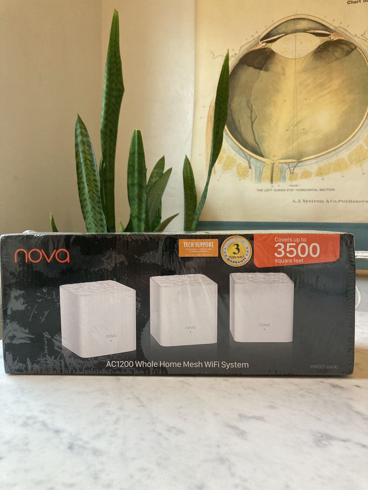Tenda Nova Mesh WI-FI System (NEW)