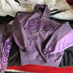 Supreme Script Panel Dusty Purple