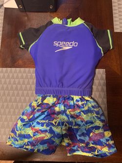 Kids speedo vest with shorts