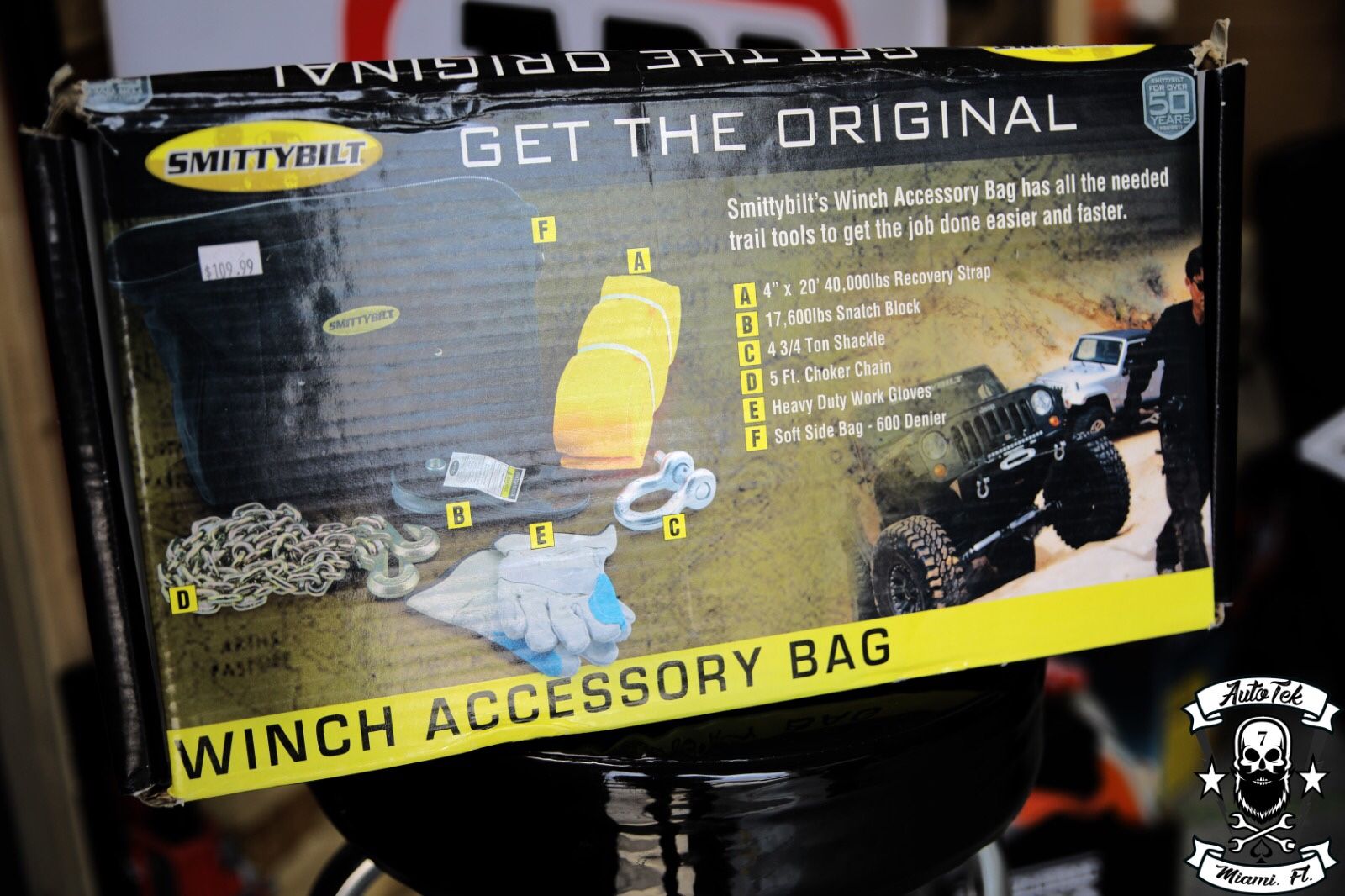 Smittybilt Winch Accessory Kit.