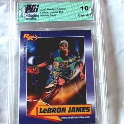 LEBRON JAMES Rookie Card 