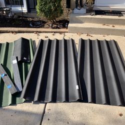 Ondura New Roofing Supplies Premium Black Edge Ridge Green Yard Garden Shed Playhouse Chicken Coop Dog House Roof