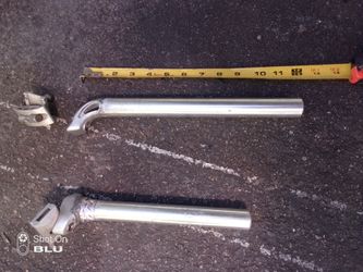 Two bicycle seat post both W.hardware