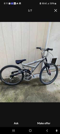 Vertical PK7 Dual Suspension Mountain Bike 26" Wheels Adult Bike