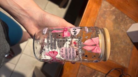 Brand new glass cup