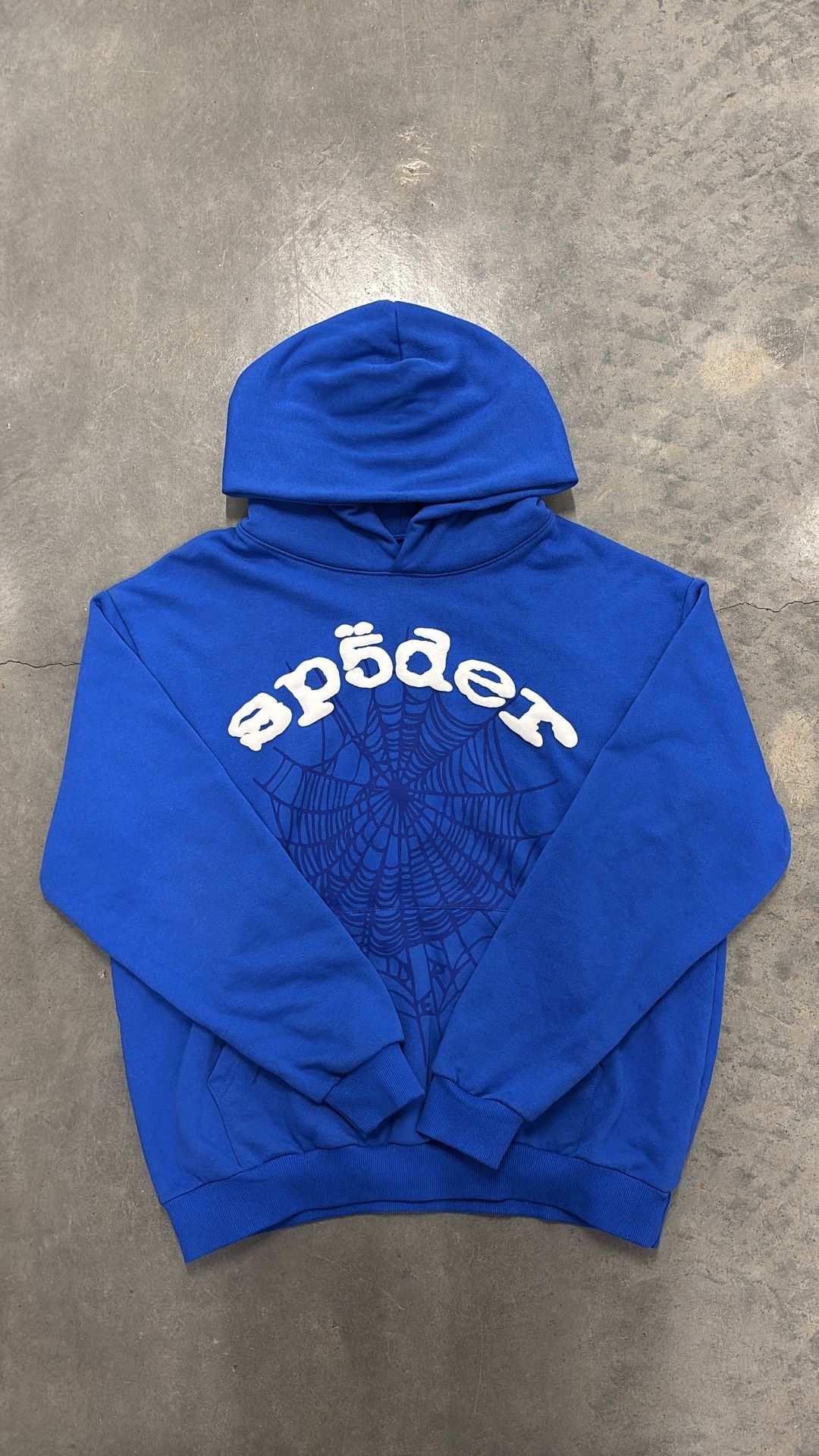 Sp5der Legacy Hoodie 'Blue'