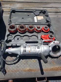 Ridgid 700 Power Threader With Dies