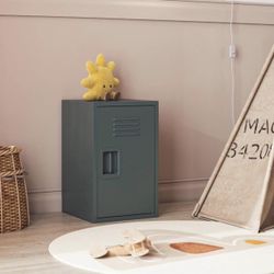 Mini Metal Storage Locker, Hunter Green