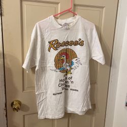 Vintage 1990s Aquabats Magic Chicken Roscoes T Shirt Top Shirt. Size: Large. USED! Read Description!