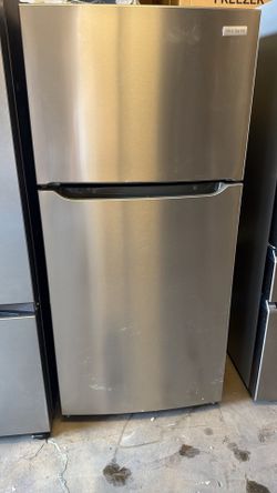 30 in. 20 cu. ft. Garage Ready Top Freezer Refrigerator in Stainless Steel