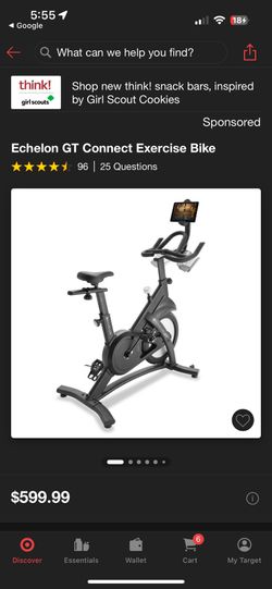 Echelon GT Connect Exercise Bike