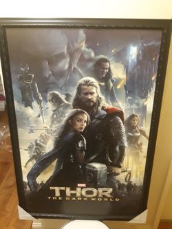Marvel thor painting 4x2