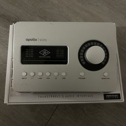 Apollo Solo Interface Lightly Used Comes With Box