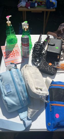 Light Blue Crossbody Fanny Pack Bag