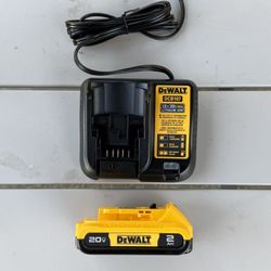 Charger 12V & 20V , Battery 2.0 20V Dewalt 