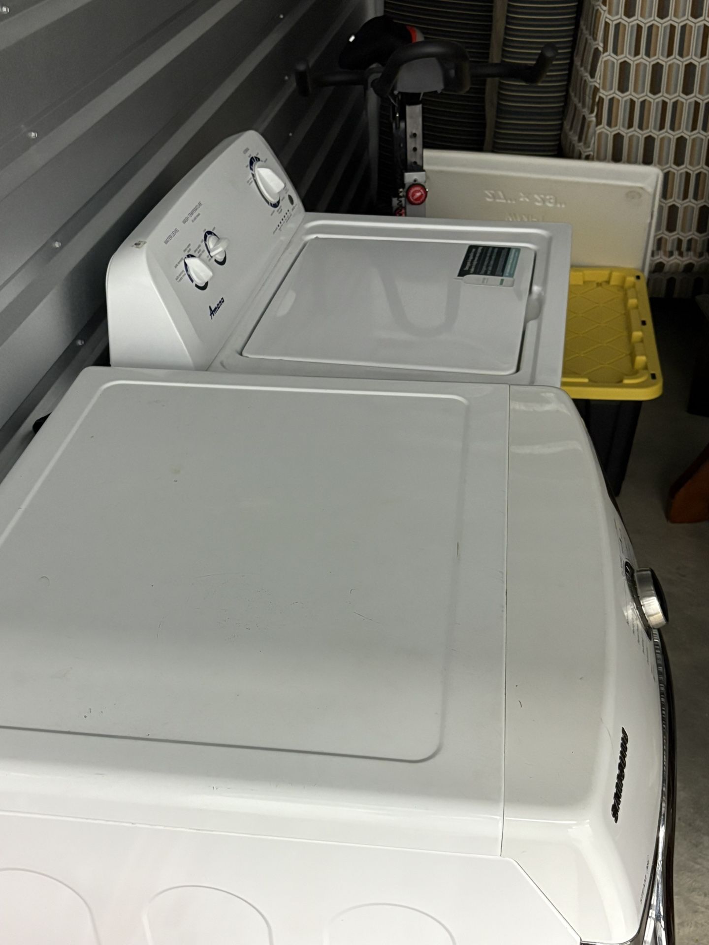 Washer And Dryer