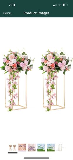Gold Centerpieces