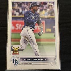 Topps 2022 Wander Franco Rookie Card