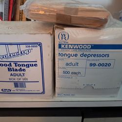 Craft Sticks large, Tongue Depressors 