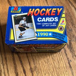 Bowman 1990-91 Hockey FACTORY Set 