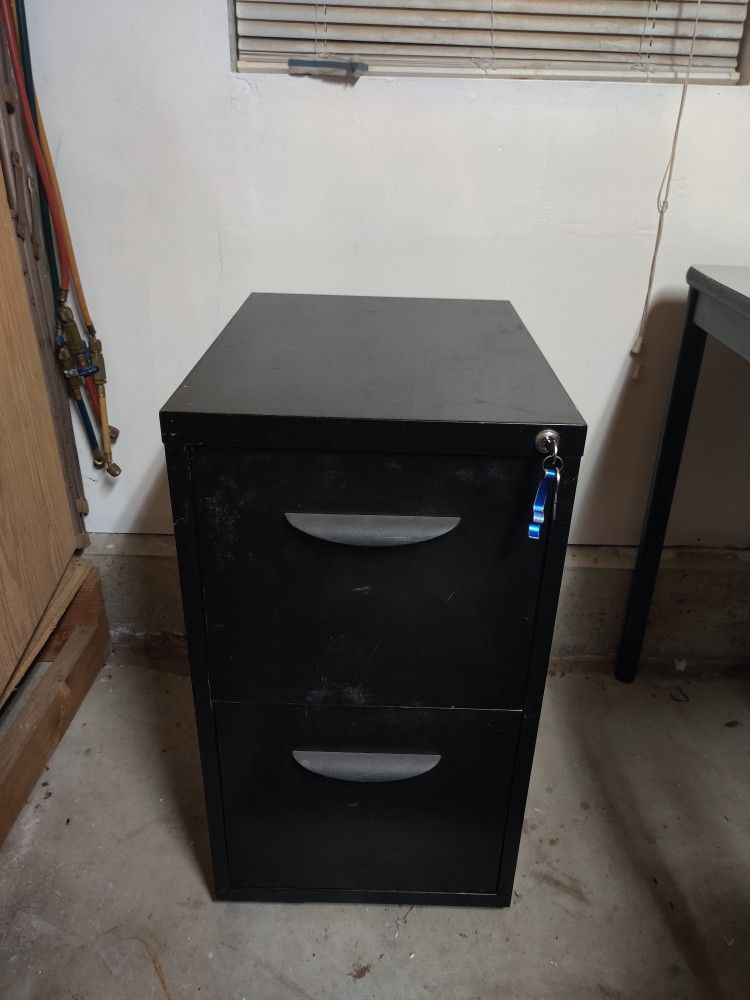 2 Drawer File Cabinet