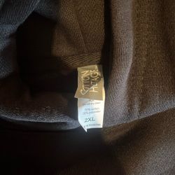 New 2x Black Hoodie  