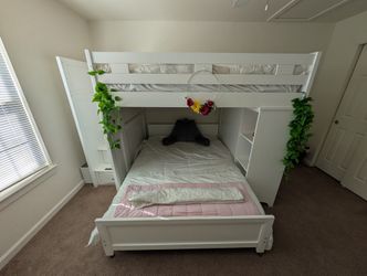 FREE Buck Bed With Stairs and Dresser