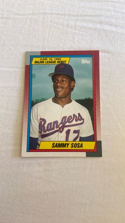 1990 Topps Sammy Sosa RC Major League Debut #120