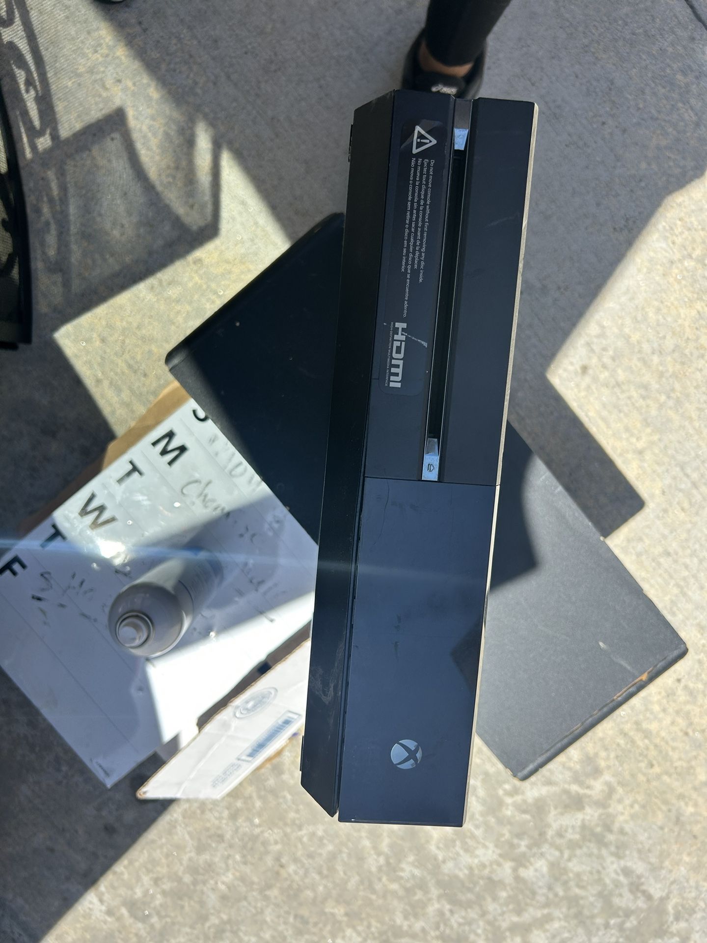 Untested Xbox One From Estate Sale As Is No Powe Cord