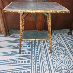Victorian Bamboo Side Table